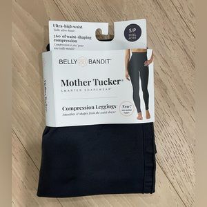 Slate gray belly bandit mother tucker leggings